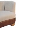 in3487 boucle cream buffalo small sofa