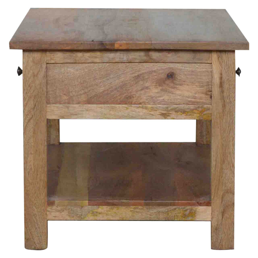 country style coffee table with 4 drawers