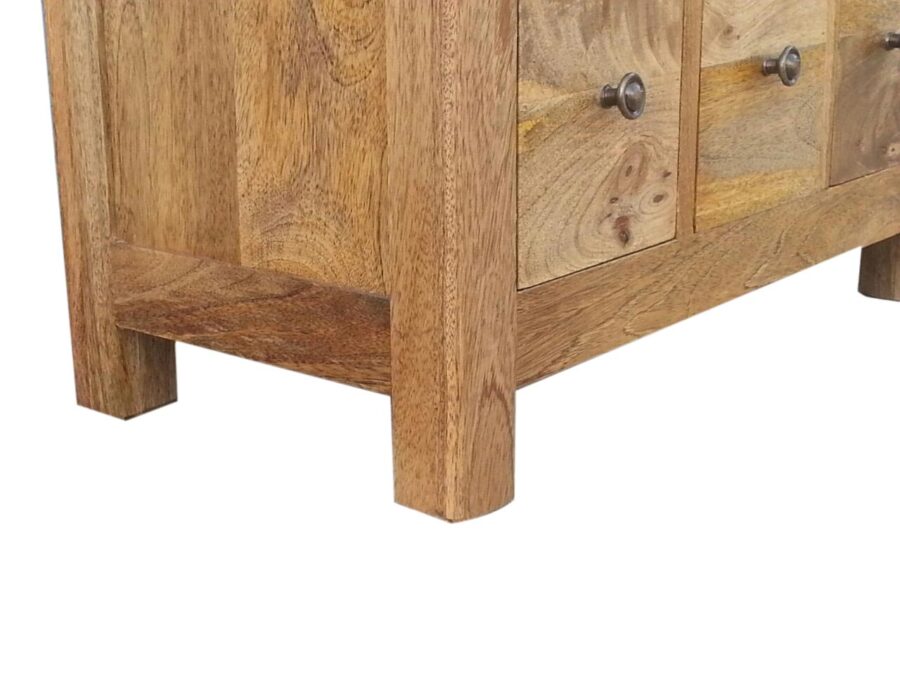 country style coffee table with 4 drawers