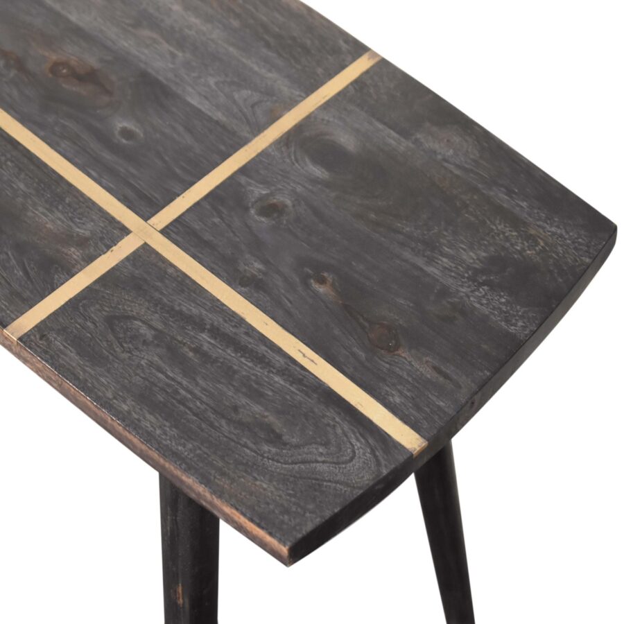 in1080 ash black brass inlay coffeetable