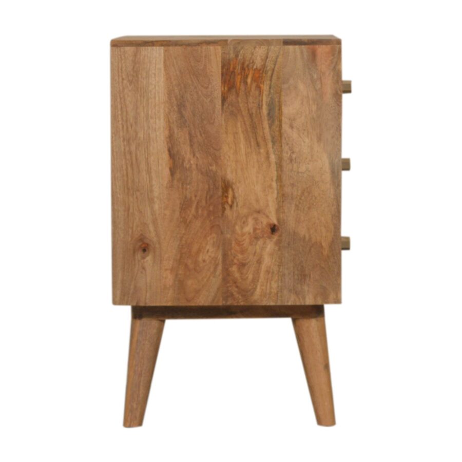in1084 dice 3 drawer bedside