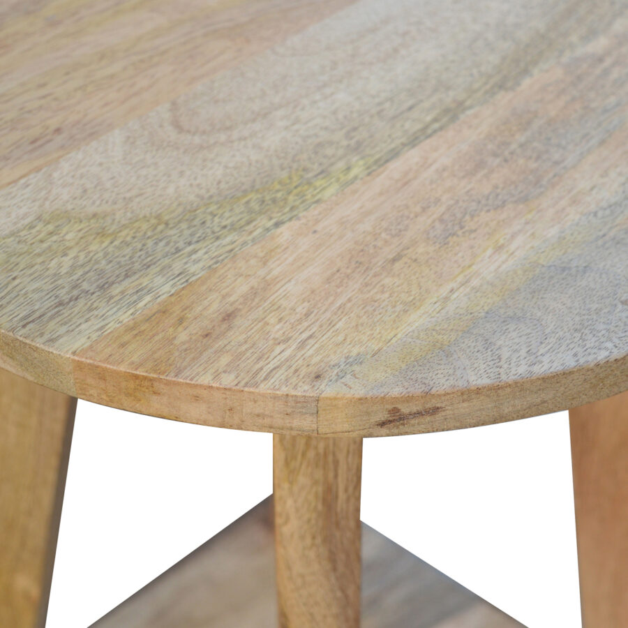 oak ish bar stool