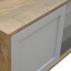 Grey Gradient Sliding Sideboard - Image 3