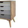 Grey Gradient Sliding Sideboard - Image 4