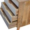 Grey Gradient Sliding Sideboard - Image 6