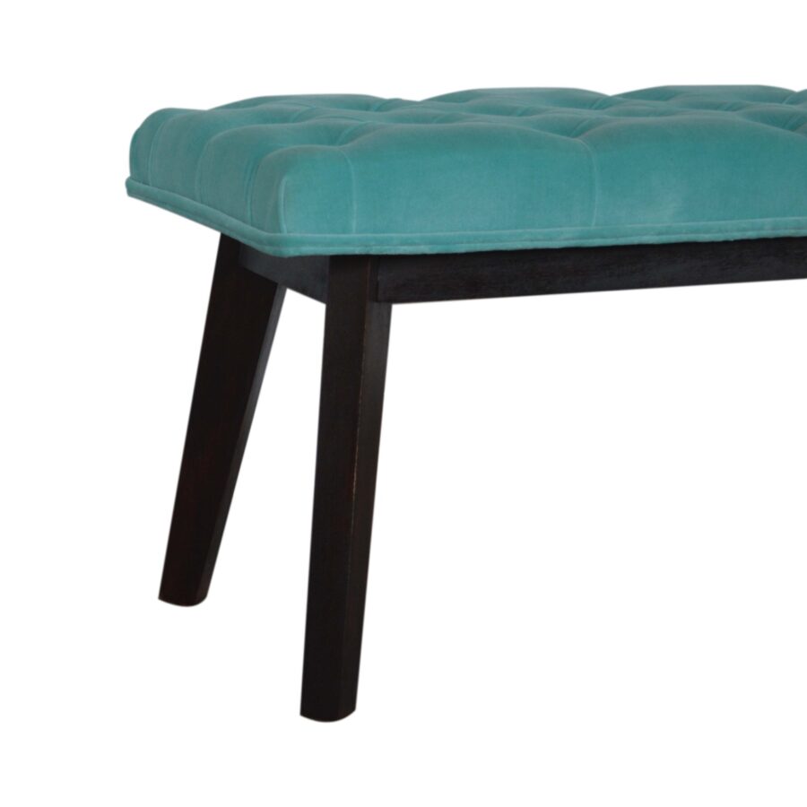 in1421 nordic style turquoise bench