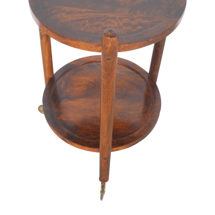 in1470 chestnut tray table