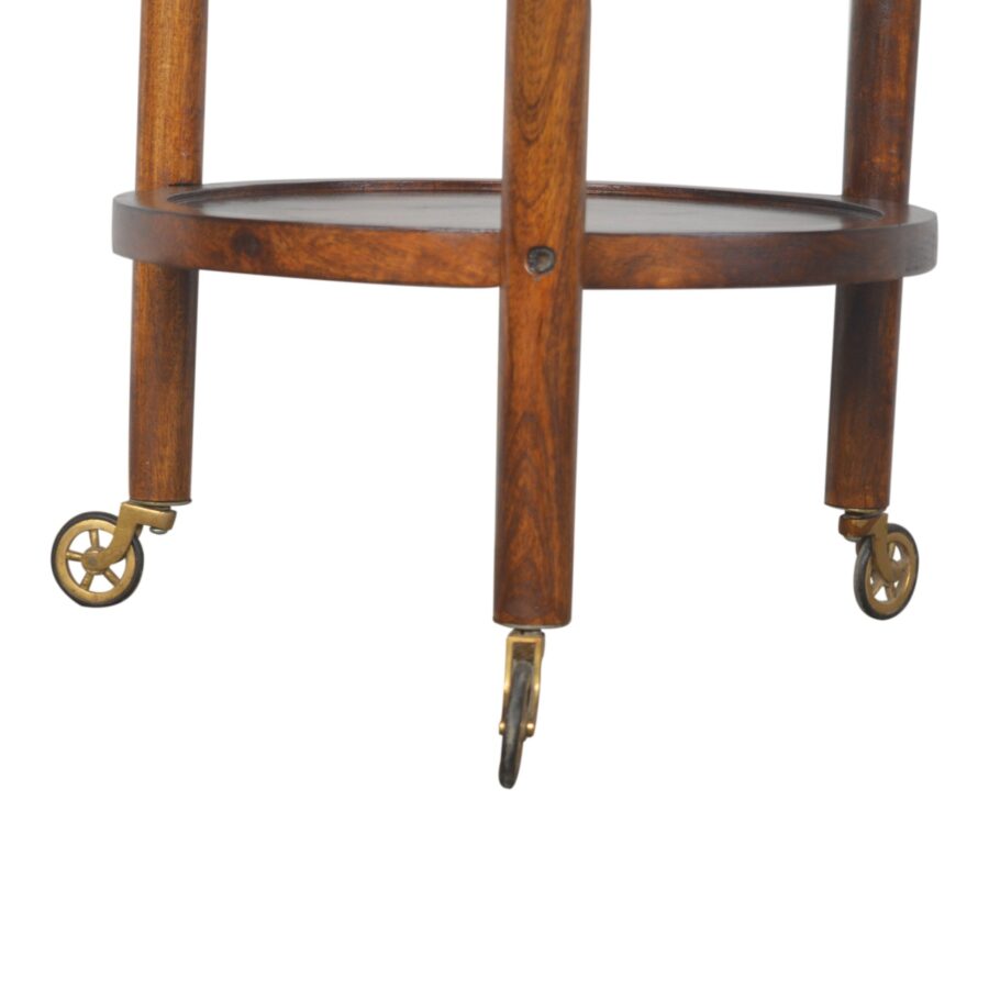 in1470 chestnut tray table