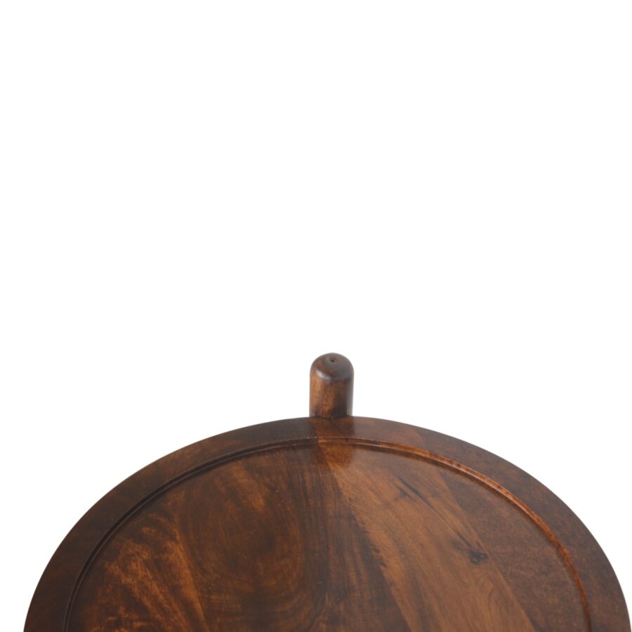 in1470 chestnut tray table