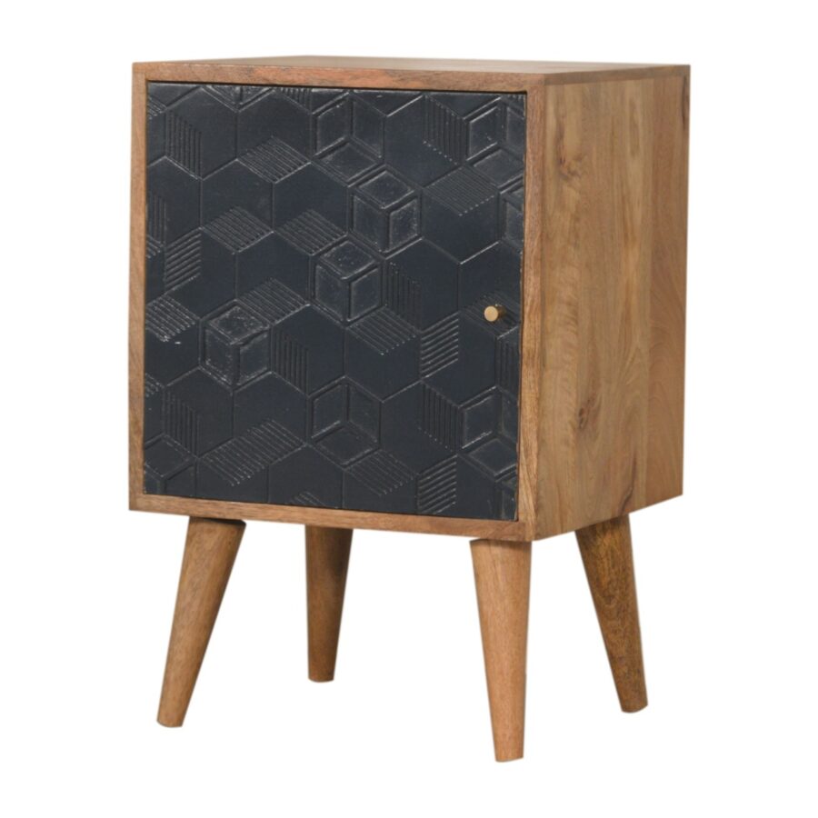 in1533 acadia black bedside