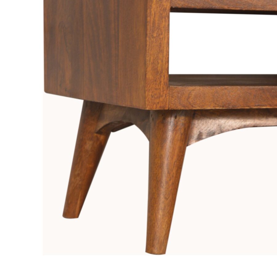 in1541 chestnut nordic style tv unit