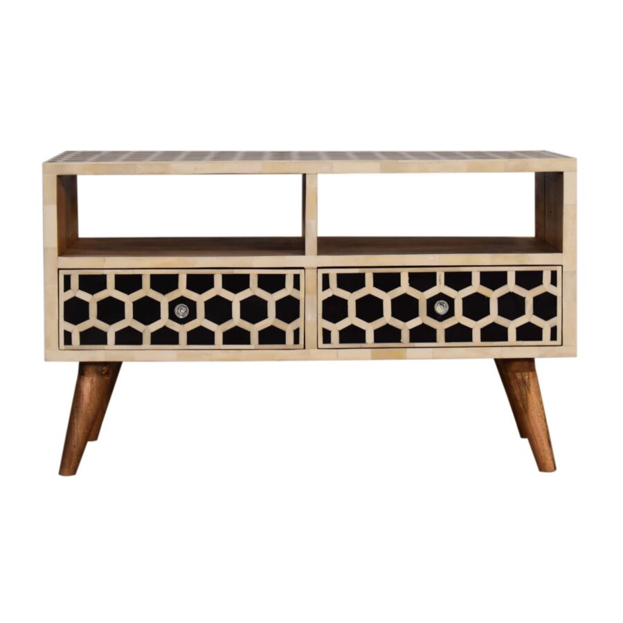 in1564 honeycomb bone inlay media unit