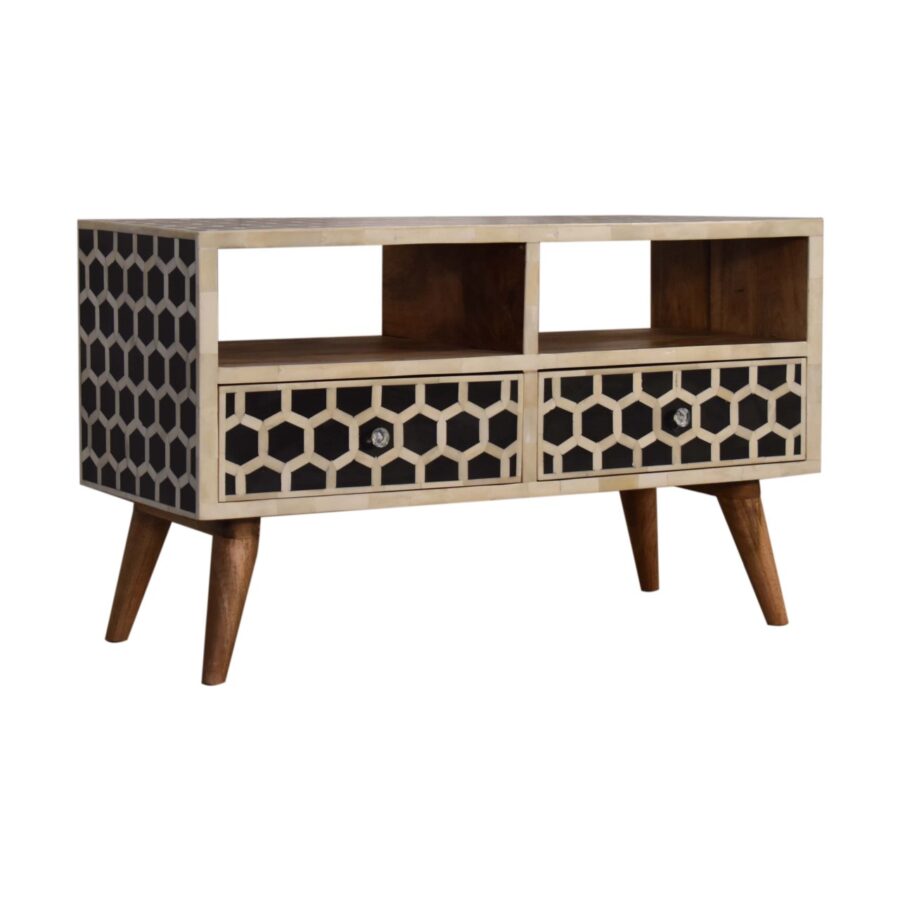 in1564 honeycomb bone inlay media unit