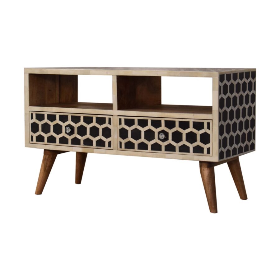 in1564 honeycomb bone inlay media unit