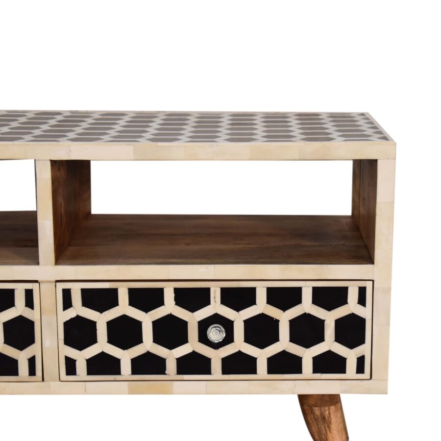 in1564 honeycomb bone inlay media unit