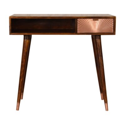 in1589 manila rose gold writing desk
