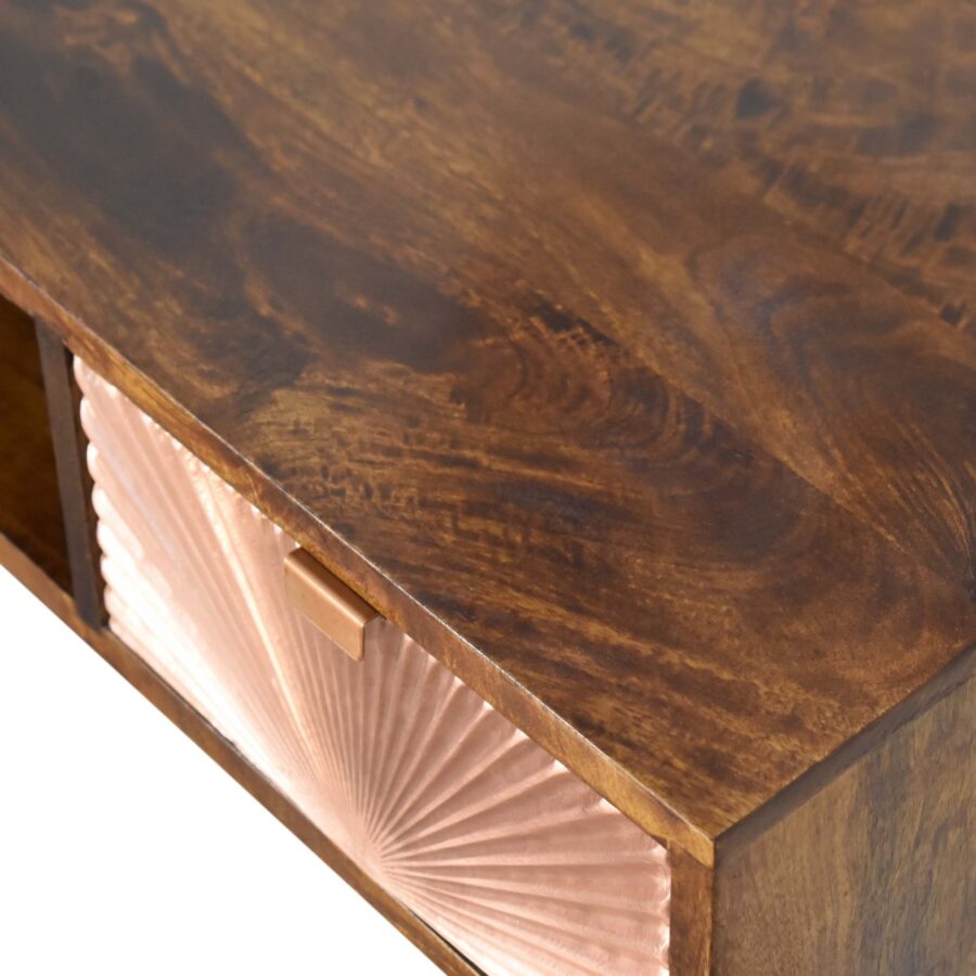 in1589 manila rose gold writing desk