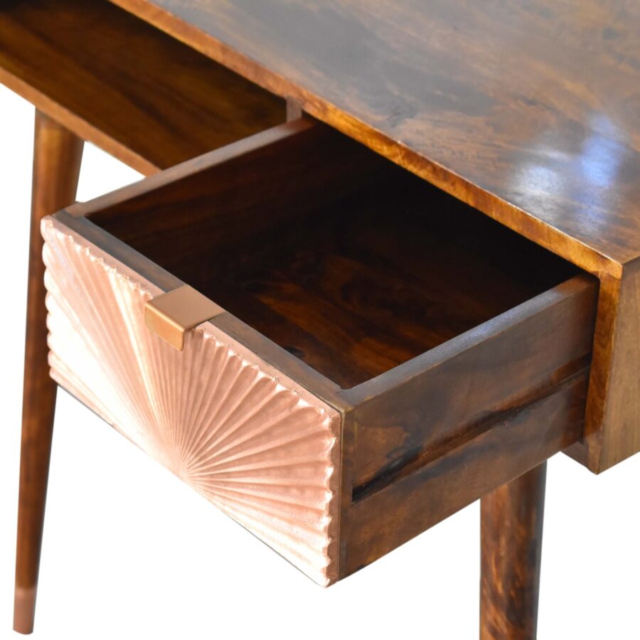 in1589 manila rose gold writing desk