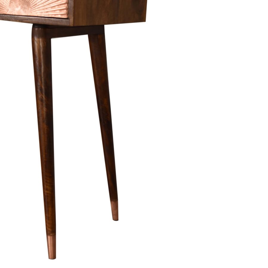 in1589 manila rose gold writing desk