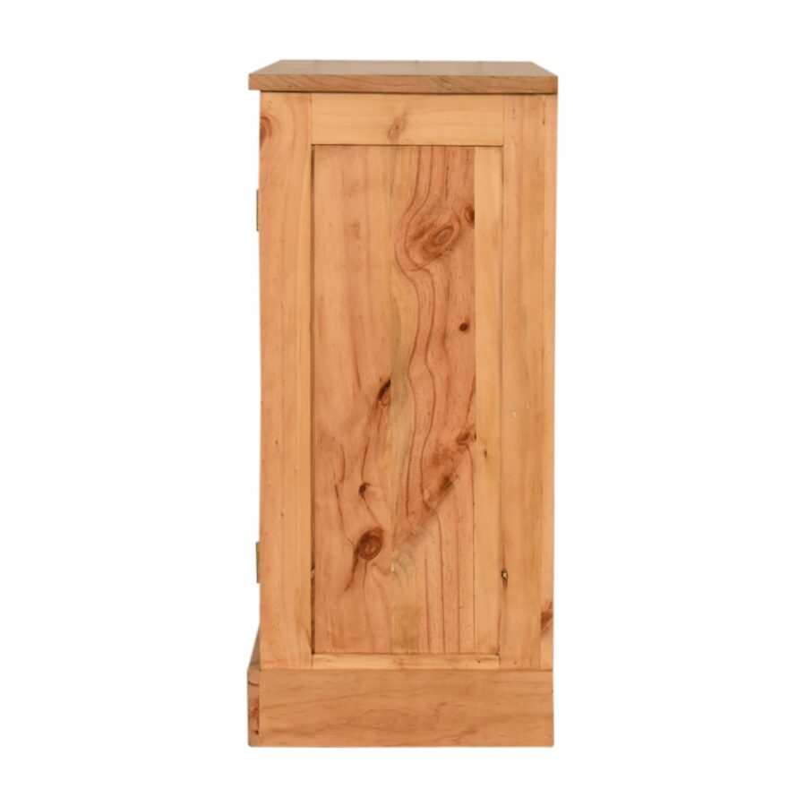 in1606 caged pine cabinet