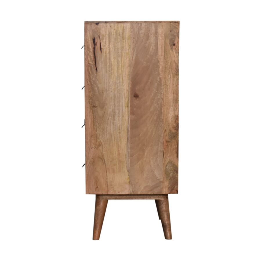 in1718 oak ish filing cabinet