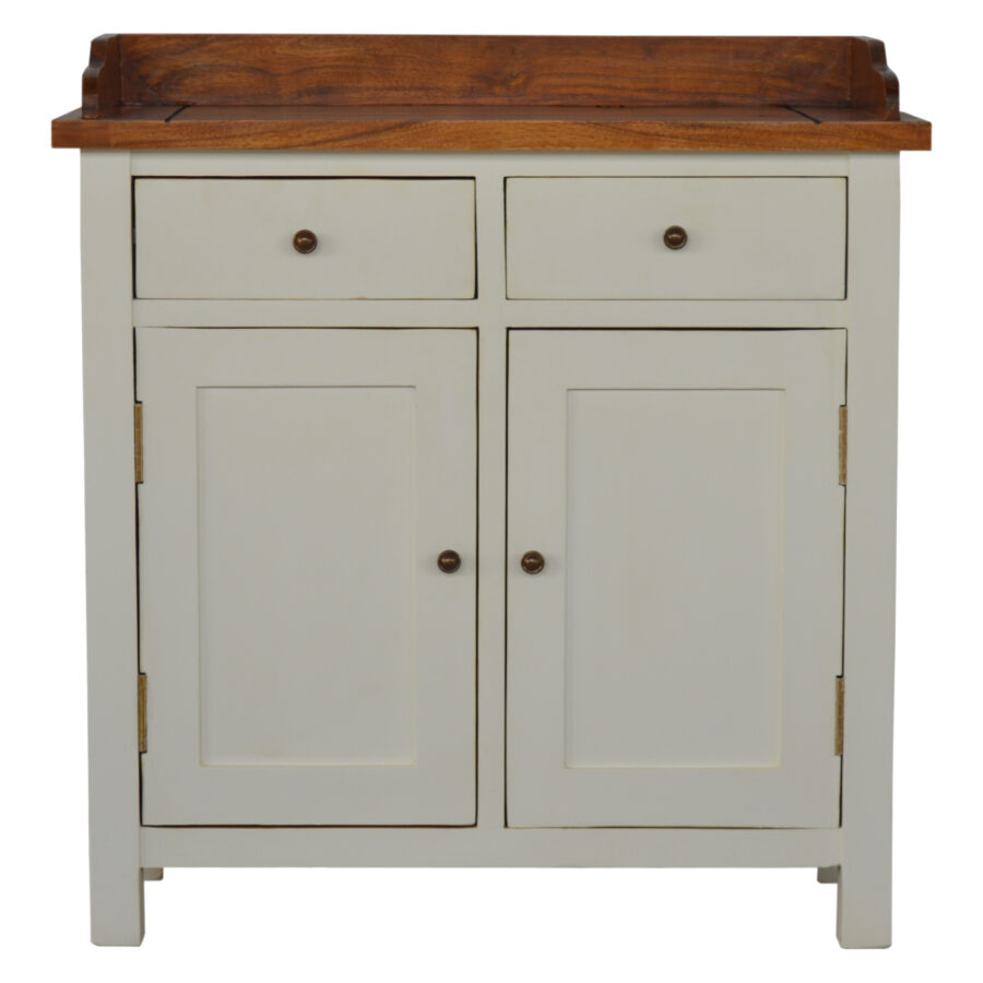 country two tone kitchen cabinet
