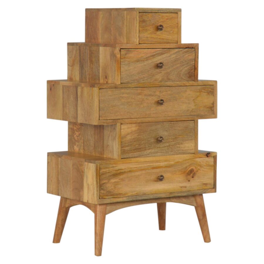 solid wood tower chest cabinet