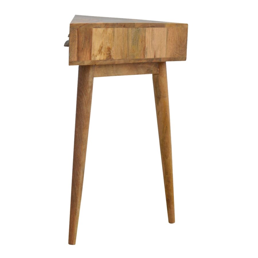 solid wood corner writing desk