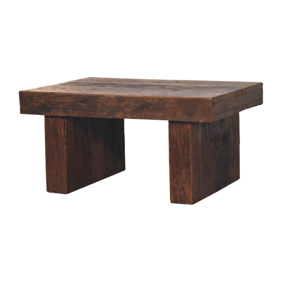 in3508 reclaimed cube coffee table