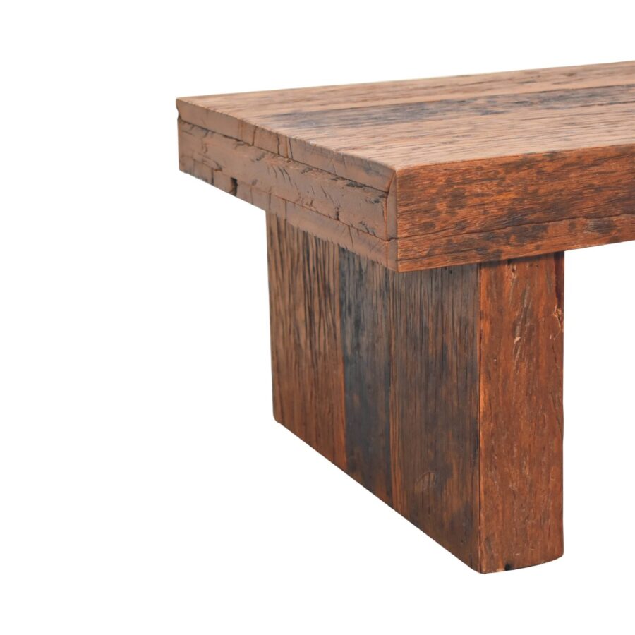 in3508 reclaimed cube coffee table