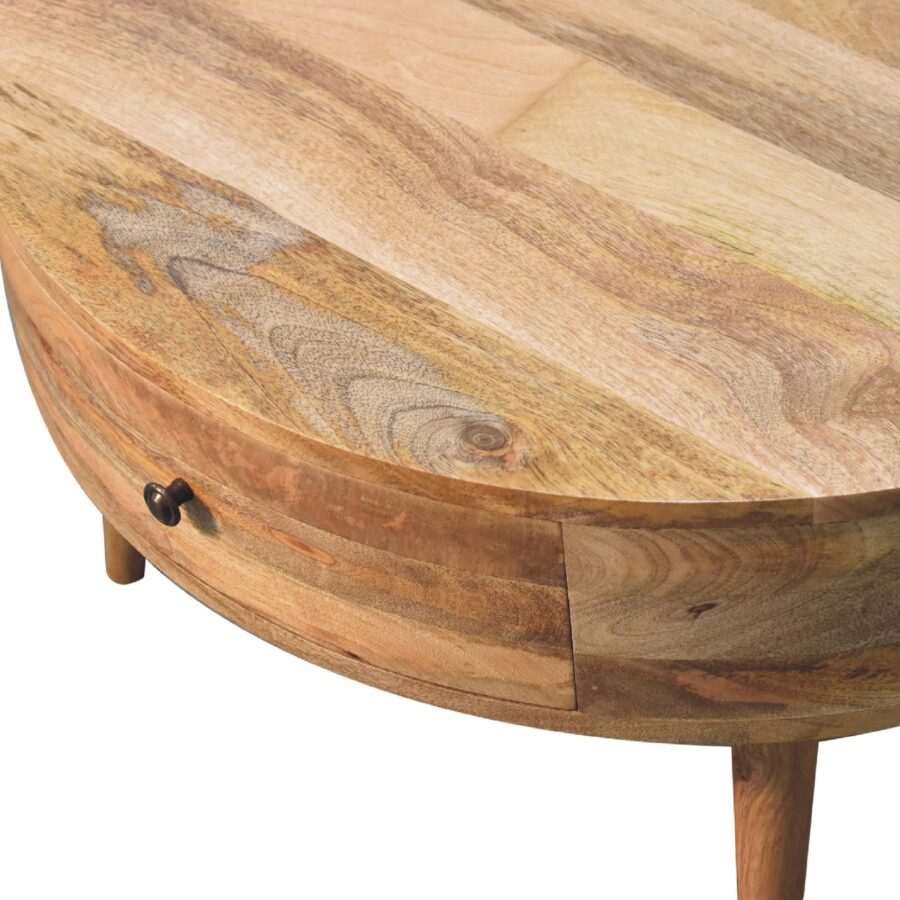 in3601 odyssey oak ish coffee table