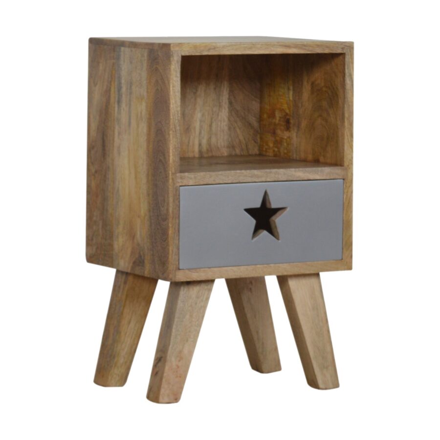 in830 small star painted bedside