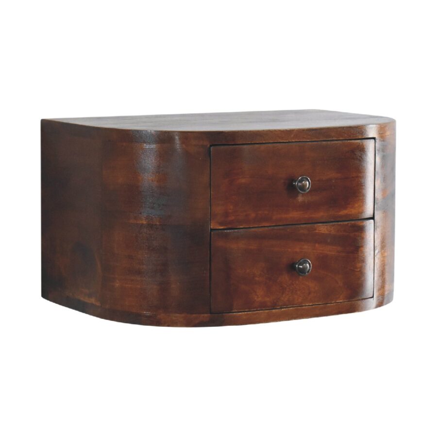 in3594 lunar 2 drawer floating bedside