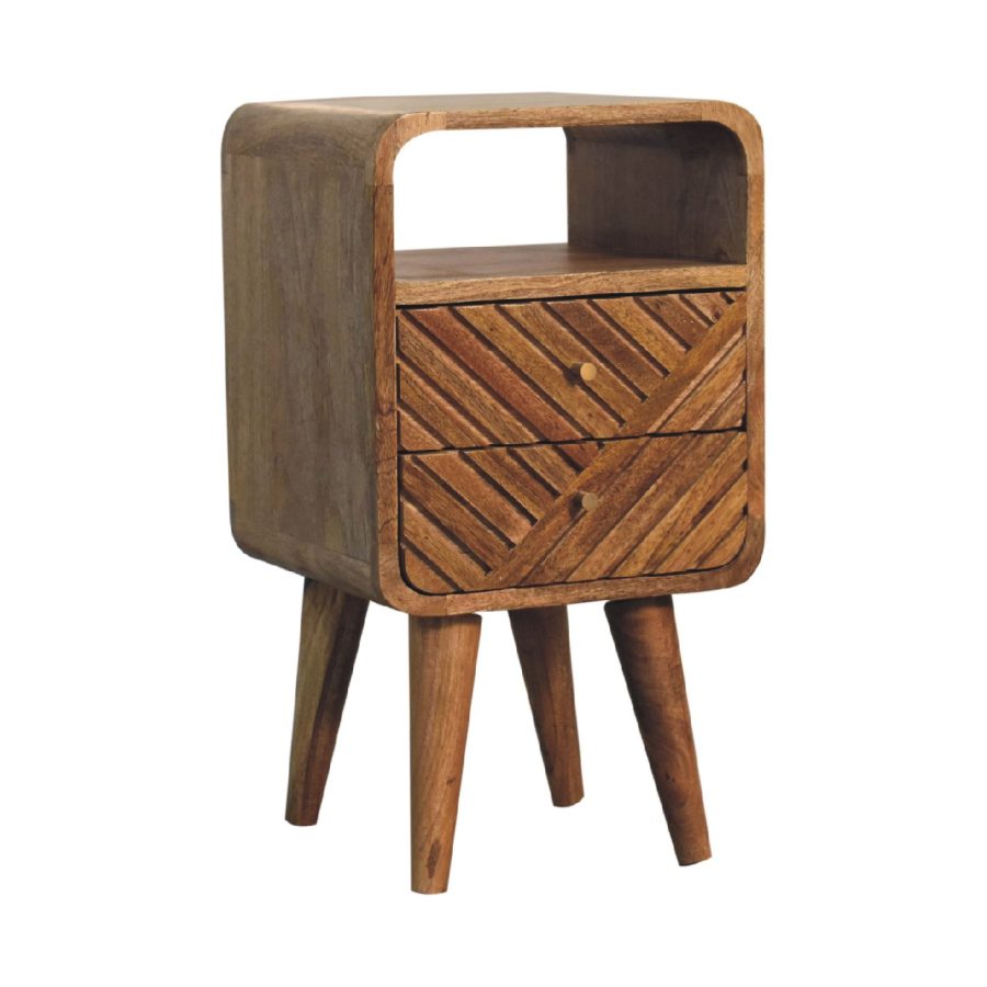 Mini Lille Curved Bedside - Image 3