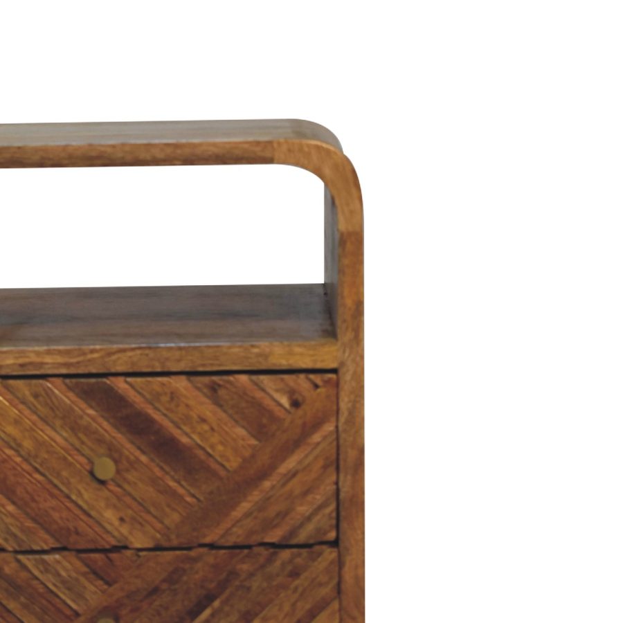 Mini Lille Curved Bedside - Image 4