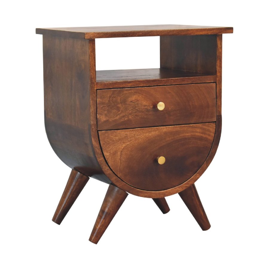 Split Chestnut Bedside - Image 3