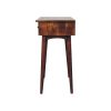 Chestnut Hallway 2 Drawer Console Table - Image 9