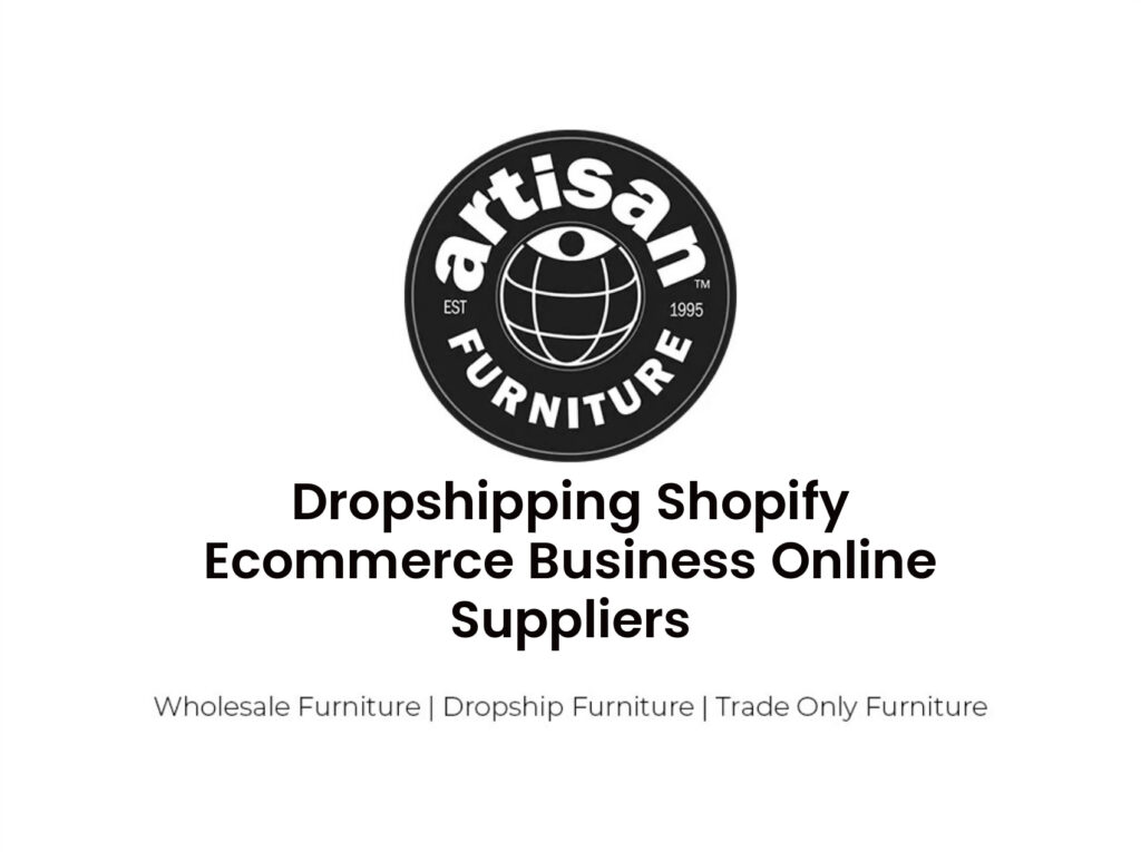 Dropshipping Shopify Ecommerce Business Online Suppliers