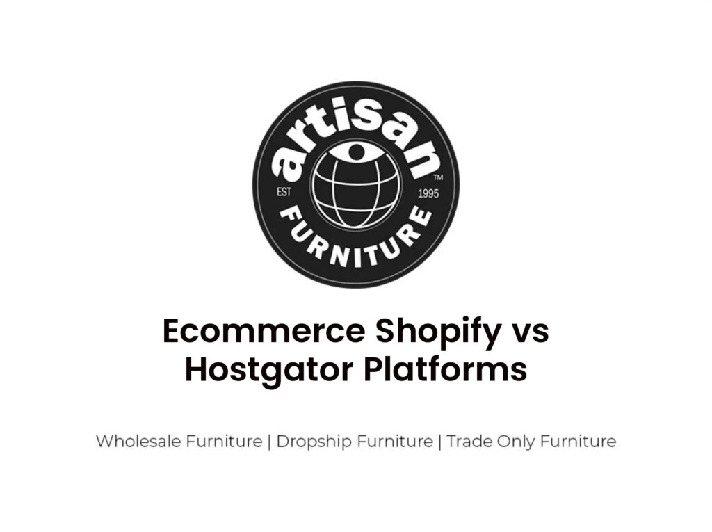 Ecommerce Shopify vs Hostgator Platforms