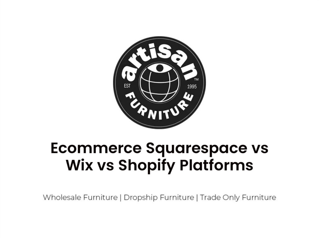 Piattaforme e-commerce Squarespace vs Wix vs Shopify