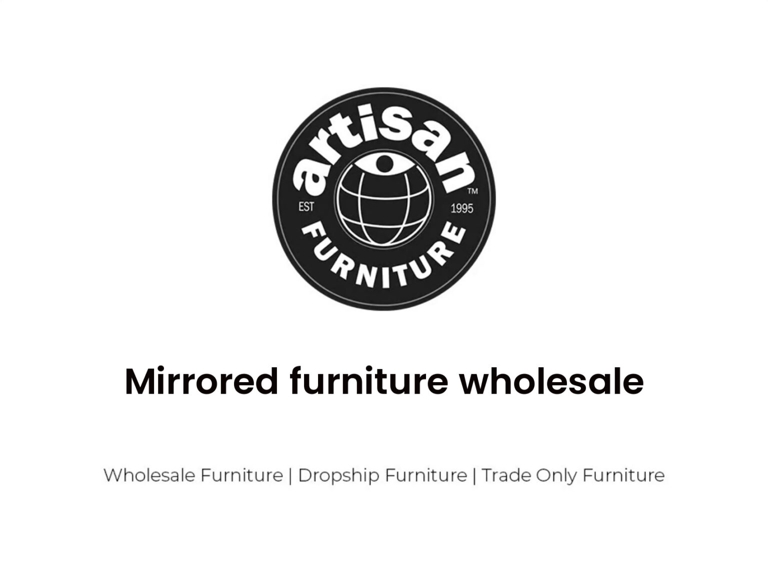 Mirrored furniture wholesale