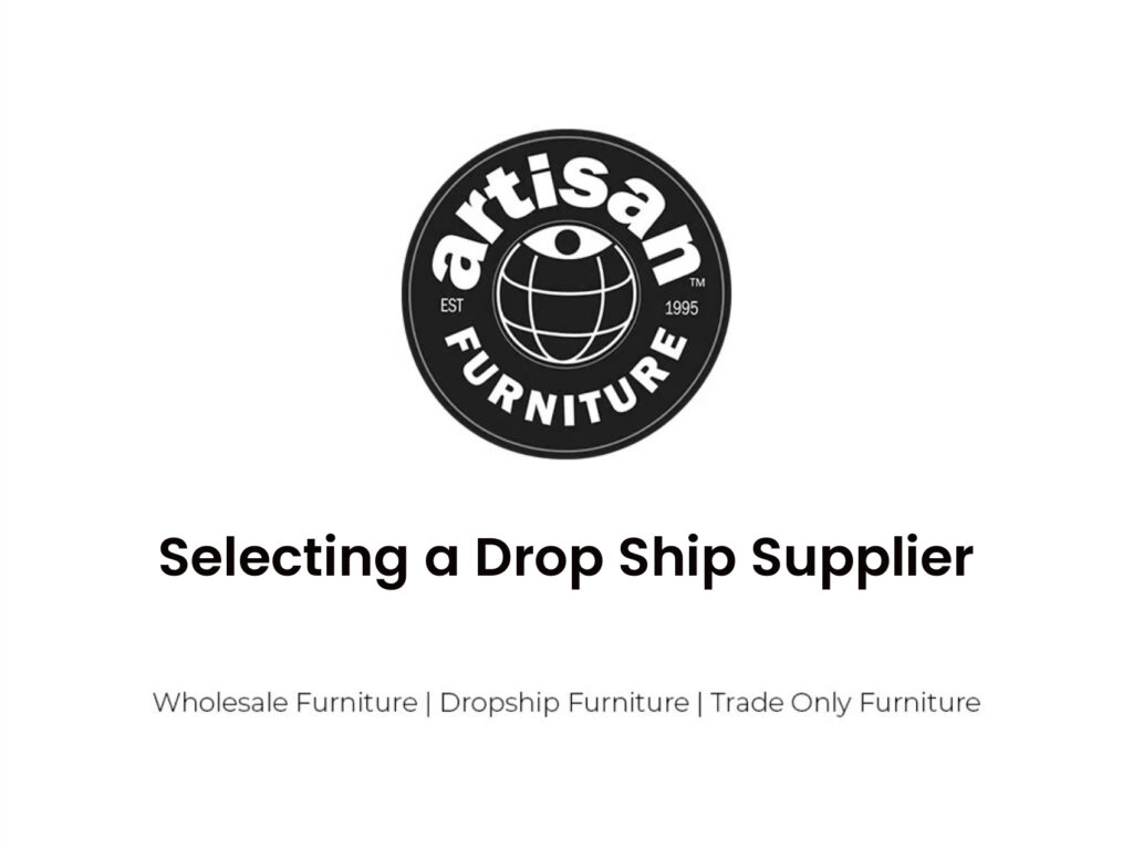 Selectarea unui furnizor de Drop Ship