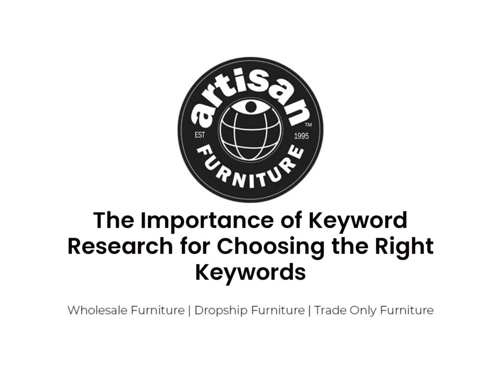 The Importance of Keyword Research for Choosing the Right Keywords