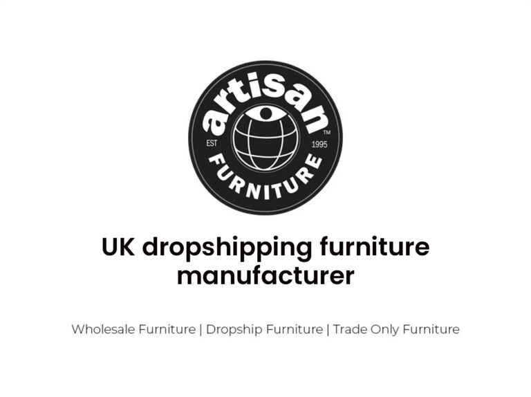 UK dropshipping mēbeļu ražotājs