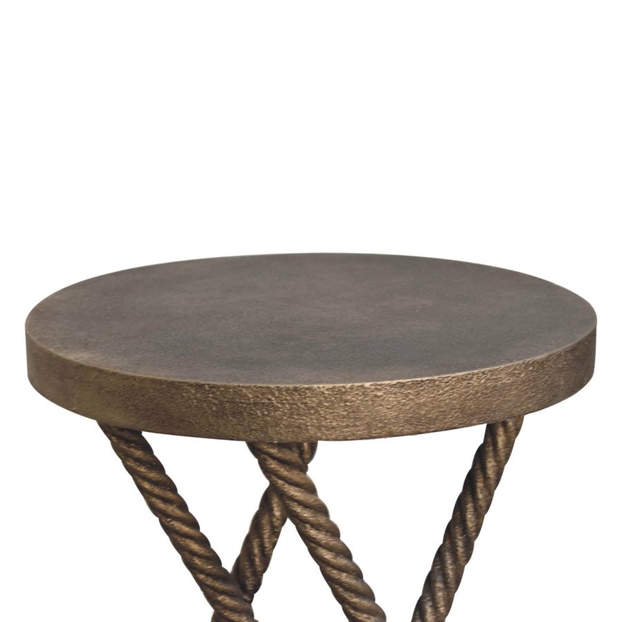 Metallic Rope Side Table - Image 6