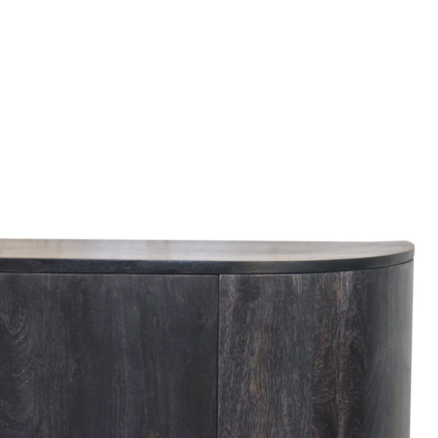 Ash Black T-Bar Quad Cabinet - Image 5