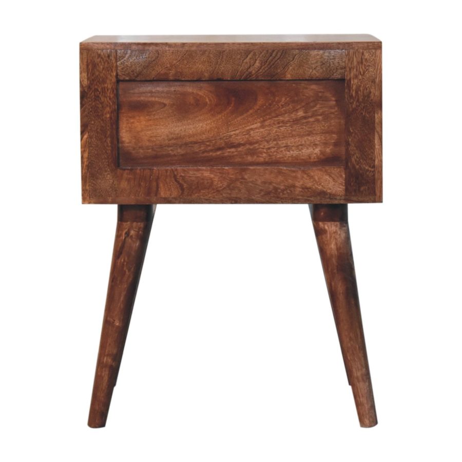 Honey Caramel Edessa Bone Inlay Bedside - Image 10