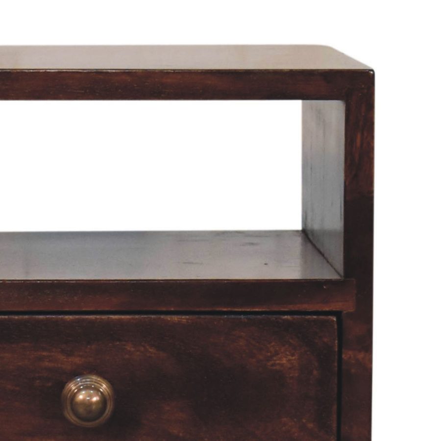 Mini California Walnut Bedside - Image 9