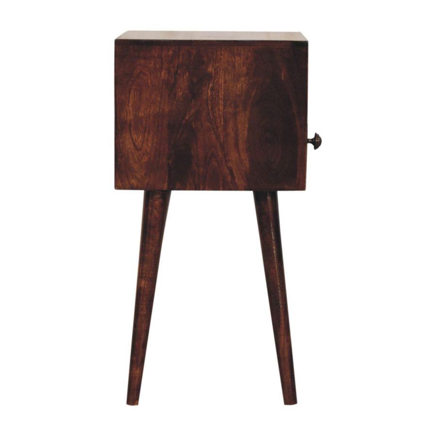 Mini California Walnut Bedside - Image 5