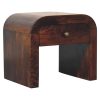 California Walnut Disc Bedside - Image 12